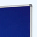 Visionchart Corporate Felt Pinboard 1500 x 900mm Standard Frame Blue