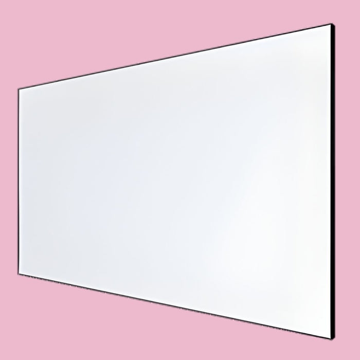 Visionchart LX8 EDGE EverWrite Porcelain Whiteboard 1200 x 1200mm Slim Edge Frame White
