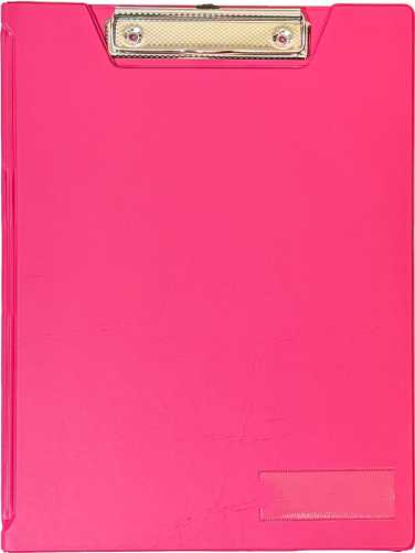 Osmer A4 Clip Folder (Assorted Colours)