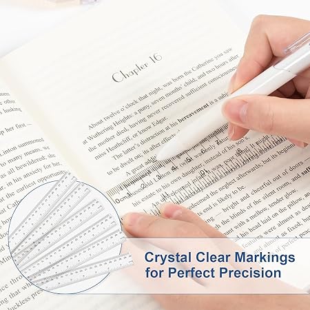 Bibbulmun 30cm / 12 Inch Clear Plastic Rule