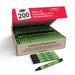 Show Me Medium Tip Black Student Whiteboard Markers (Pack of 200 Marker)