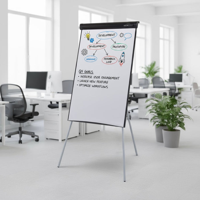 Visionchart Communicate Flipchart Stand 1000 x 700mm