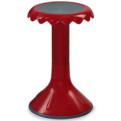 Creative Kids Sunflower Stool 330 x 330 x 520mm Dark Red EBS52-R