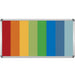 Visionchart Velour Pinboard Standard Frame up to 1200mm AVP1200