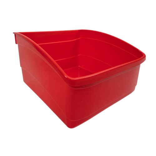 Creative Kids Large Book Tub 290 x 300 x 195mm Red EPLBT-R