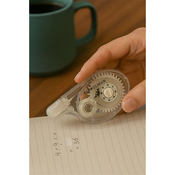 BIBBULMUN Correction Tape 5mm x 8m – Box of 12