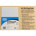 Premier Writing Pads Ruled A4, 7mm Bond Paper 60gsm (Pack/ 10pads)