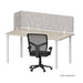SANA Serenity Desk Screen 24mm Above Desk 1800 x 400 x 300mm
