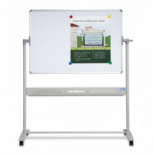 Visionchart DuraWrite Mobile Whiteboard Pivot Reversible 1800 x 1200mm VM1812