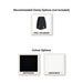 SANA Serenity Desk Screen 12mm Below Desk 1500 x 400mm