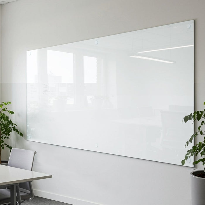 Visionchart Lumiere Magnetic Glassboard 1800 x 1200mm White VGB1812