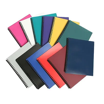 Display Book comes in Assorted Colours Pack A4 Refillable 20page
