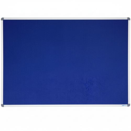 Visionchart Corporate Felt Pinboard Standard Frame 1200 x 900mm VF1290D