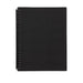 Display Book Solid Black Covers A4 Refillable 20page