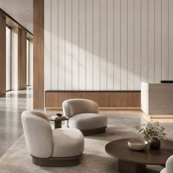 SANA Linea Acoustic Panel 12mm 2600 x 1200mm Pebble 16