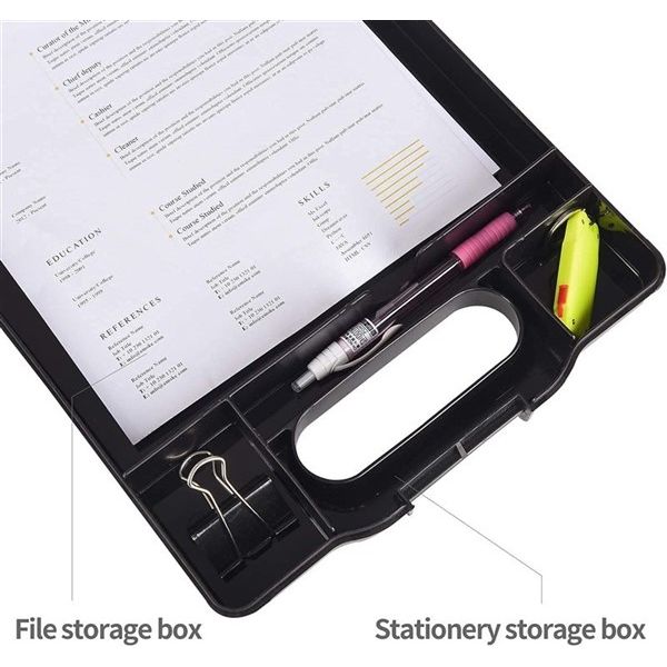 Bibbulmun Storage Clipboard Storage A4 Black