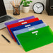Premier Stationery Document Envelope – A4 Size (Pack of 10 Assorted Colours) Environmentally Friendly - Recyclable