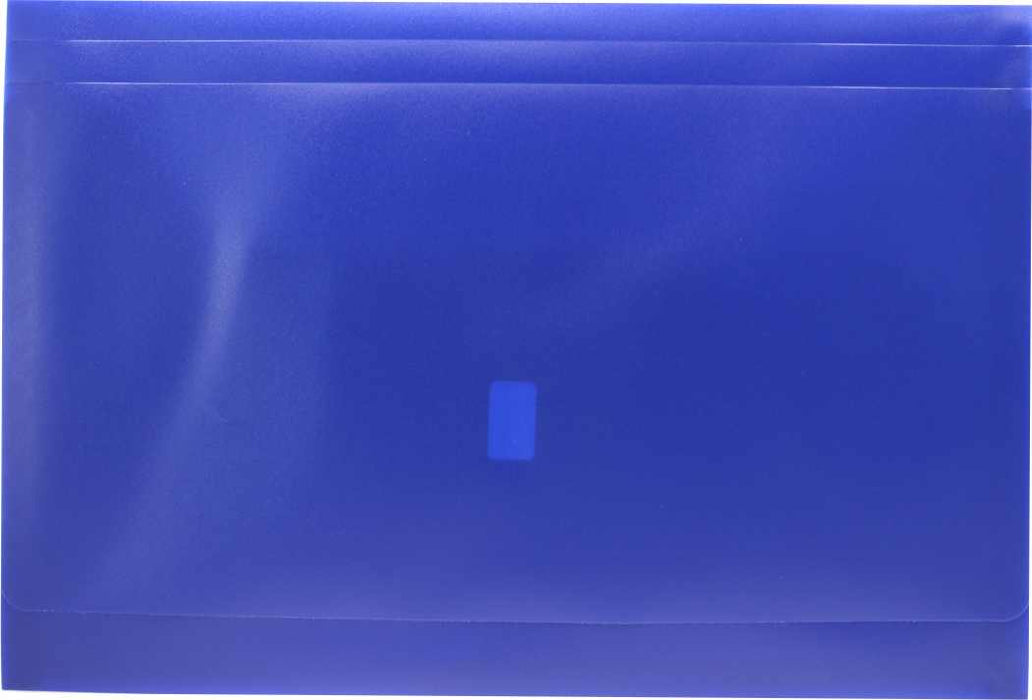 Osmer Plastic A4 Document Wallet- Foolscap Assorted Colours