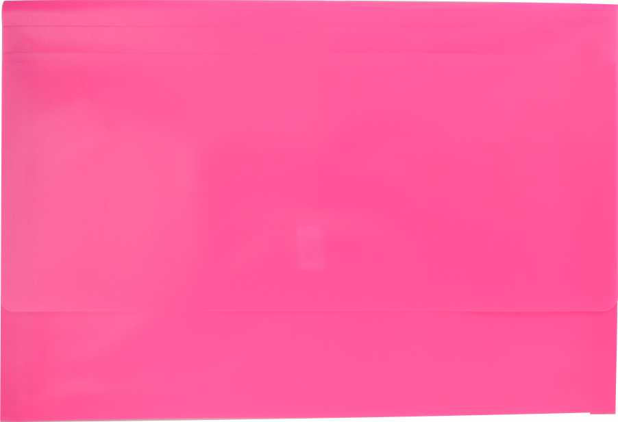 Osmer Plastic A4 Document Wallet- Foolscap Assorted Colours