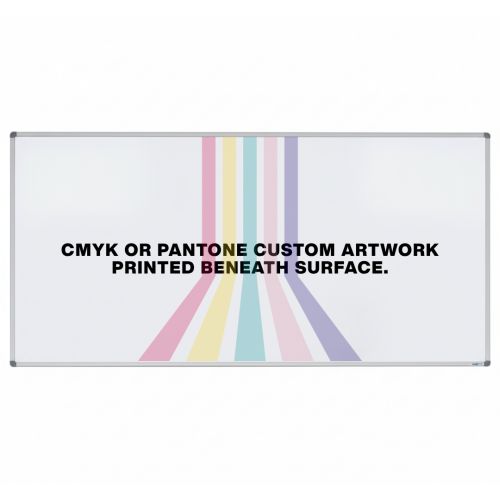 Visionchart Printed Magnetic Whiteboard Standard Frame 2100 x 1200mm PVB2112