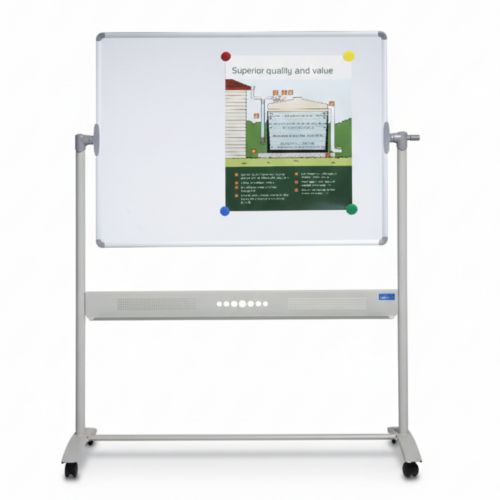 Visionchart DuraWrite Mobile Whiteboard Reversible 1500 x 900mm VM1590