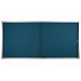 Visionchart BeNoticed Notice Case Krommenie Pinboard 2400 x 1200mm SGCK5