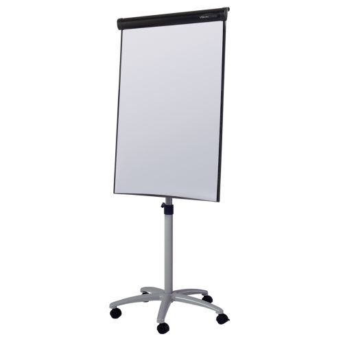 Visionchart Communicate Mobile Deluxe Flipchart Stand 680 x 1000mm White