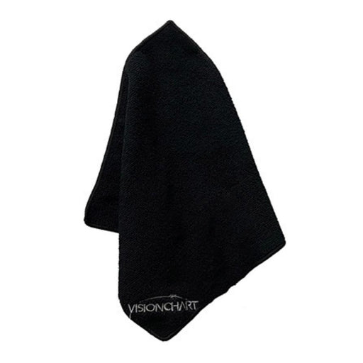 Visionchart Microfibre Cloth 295 x 285mm Black VA807