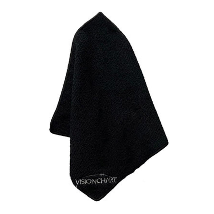 Visionchart Microfibre Cloth 295 x 285mm Black VA807