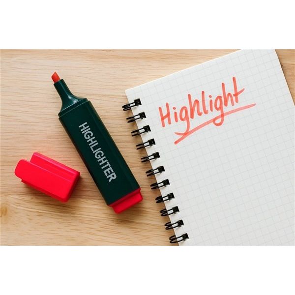 Premier Pink Highlighter Marker –Pack of 12