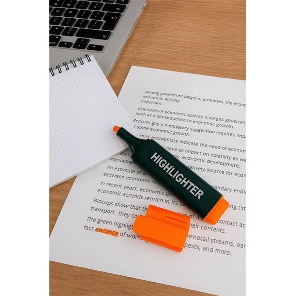 Premier Orange Highlighter Marker – Pack of 12