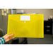 Yellow Document Envelope A4 Size with Button Closure – Pack of 10