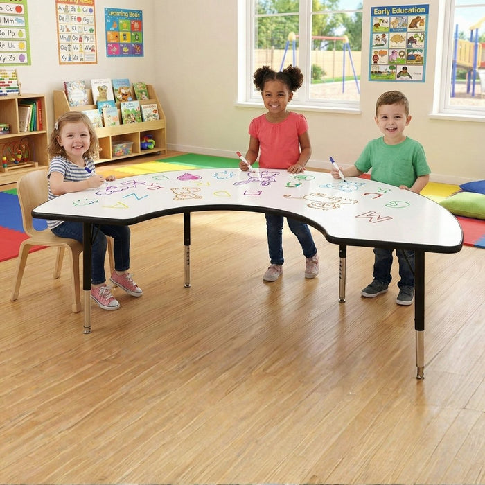 Creative Kids Jellybean Table Top Only 1800 x 1180mm White ECCJB-TOP