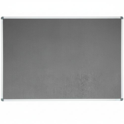 Visionchart Corporate Felt Pinboard Standard Frame 1200 x 900mm Grey