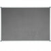 Visionchart Corporate Felt Pinboard Standard Frame 1200 x 900mm Grey