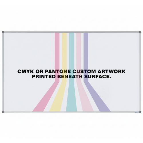 Visionchart Printed Magnetic Whiteboard 1800 x 900mm Standard Frame PVB1890