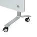 Visionchart Quiet Mobile Glassboard 1700 x 900mm White