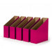 Creative Kids Magazine Box 165 x 220 x 155mm Magenta Pack of 5