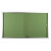 Visionchart BeNoticed Lockable Sliding Door Notice Case 1800 x 1200mm SGCK4