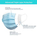 3 Ply Disposable Protective Face Masks – Pack of 50 (With Ear Loops) Buy in Multiples of 50 masks