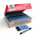 Show-me Fine Tip Drywipe Markers – Black (Pack of 200)