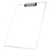 Bibbulmun A4 Clear Clipboard with Strong Metal Clip – Transparent Acrylic