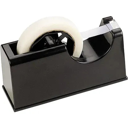 Premier 2-in-1 Heavy Duty Tape Dispenser – 1-Inch & 3-Inch Core – Black