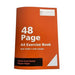 Premier A4 Exercise Book – 48 Pages, QLD Year 2 Ruled with Margin, 55gsm Paper