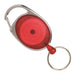 Bibbulmun Retractable Snap Lock Key Holders – 25mm(Pack of 4, Red)