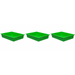 Small Green Tub Storage – 70H x 290W x 395D mm – Pack of 3