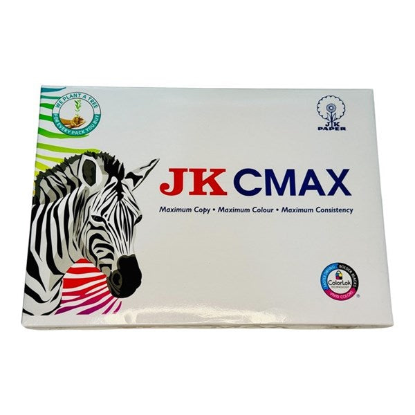 JK CMAX Copy Paper A4 80 GSM 160 CIE High White Premium Grade Paper - Eco-friendly we plant One Tree for every pack bought