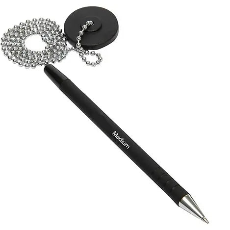 Premier Chainlink Captive Ballpoint Pen – 1.0mm Medium Point (Box of 12)