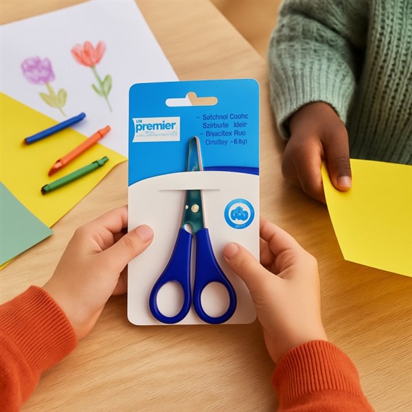 Premier School Scissors – 135mm (5.3) – Rounded Safety Tips
