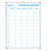 VISTA School Term Planner Blue| Boards Direct